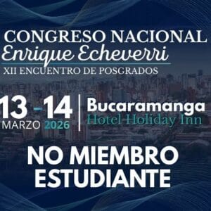 Congreso Nacional 2026 – No Miembro Estudiante