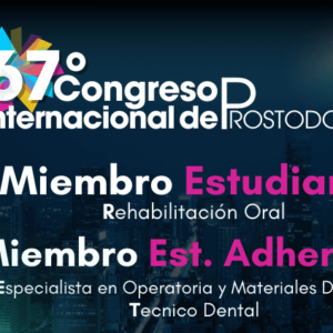 67 Congreso Internacional Miembro Estudiante