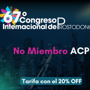 67 Congreso Internacional No Miembro ACP
